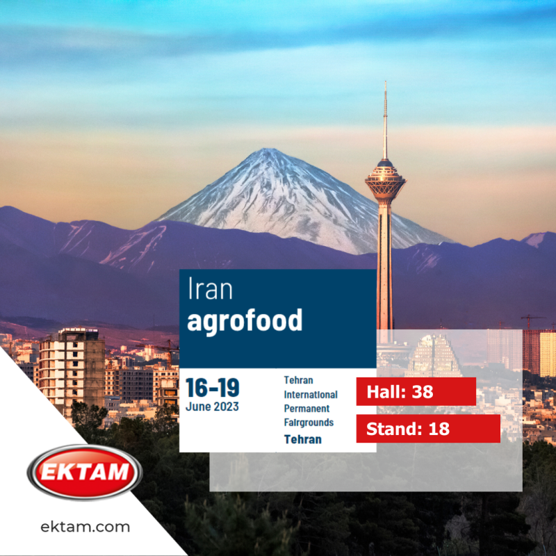 We will be waiting for you at Iran, agrofood!