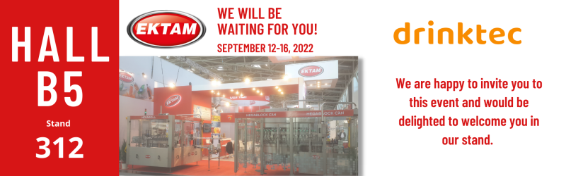 We will be waiting for you at DRINKTEC 2022!